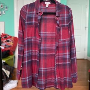 Red Plaid Flannel